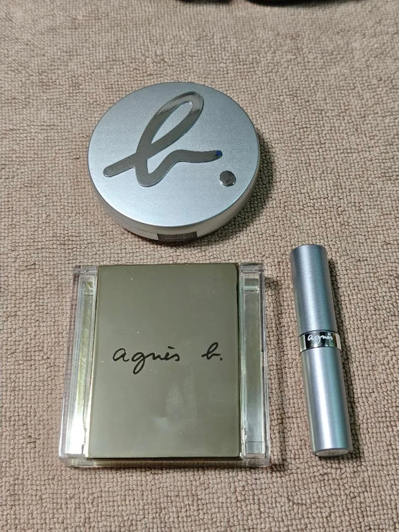 agnès b. フェイスパウダー リップパレット 3点セット
