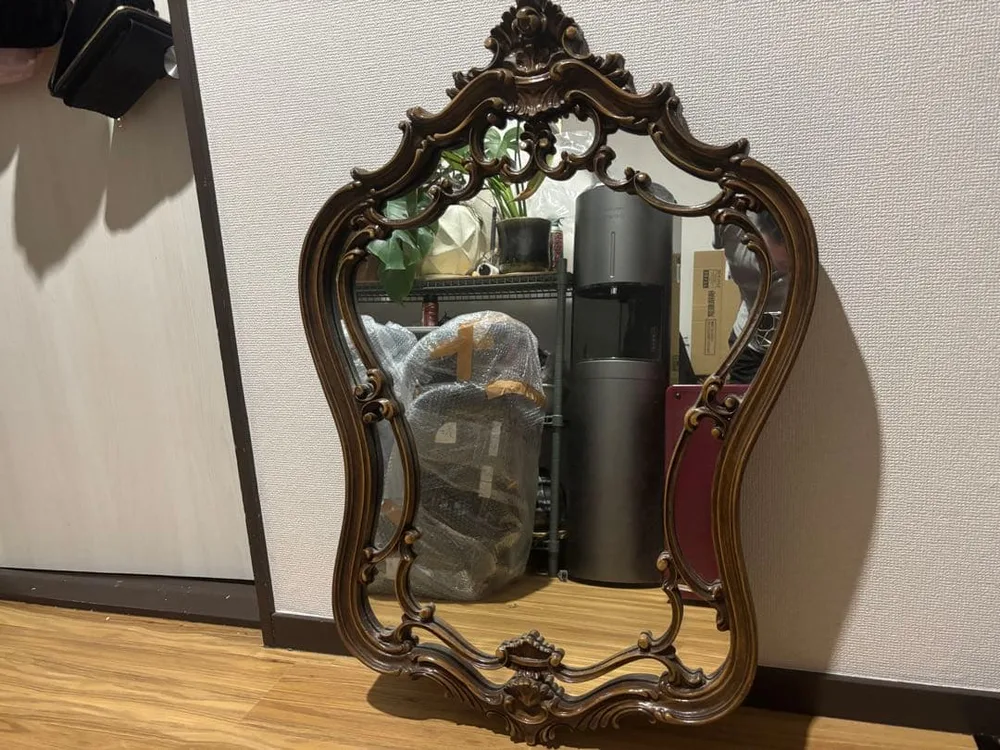 アンティーク大型鏡 壁掛け