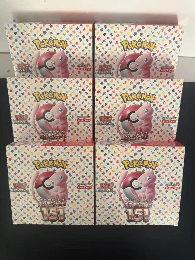 ポケモンカードゲーム 強化拡張パック 151 6BOX シュリンク付き