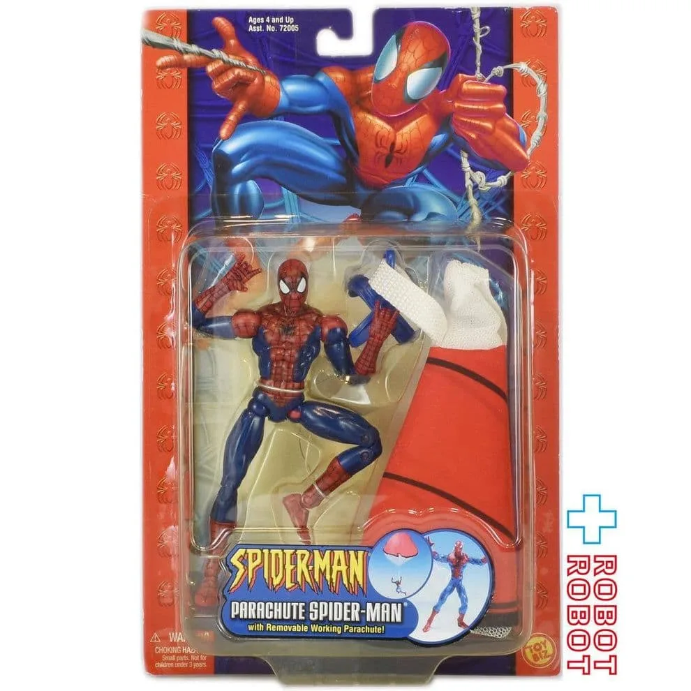 トイビズ スパイダーマン パラシュート 6インチフィギュア オマケ付き