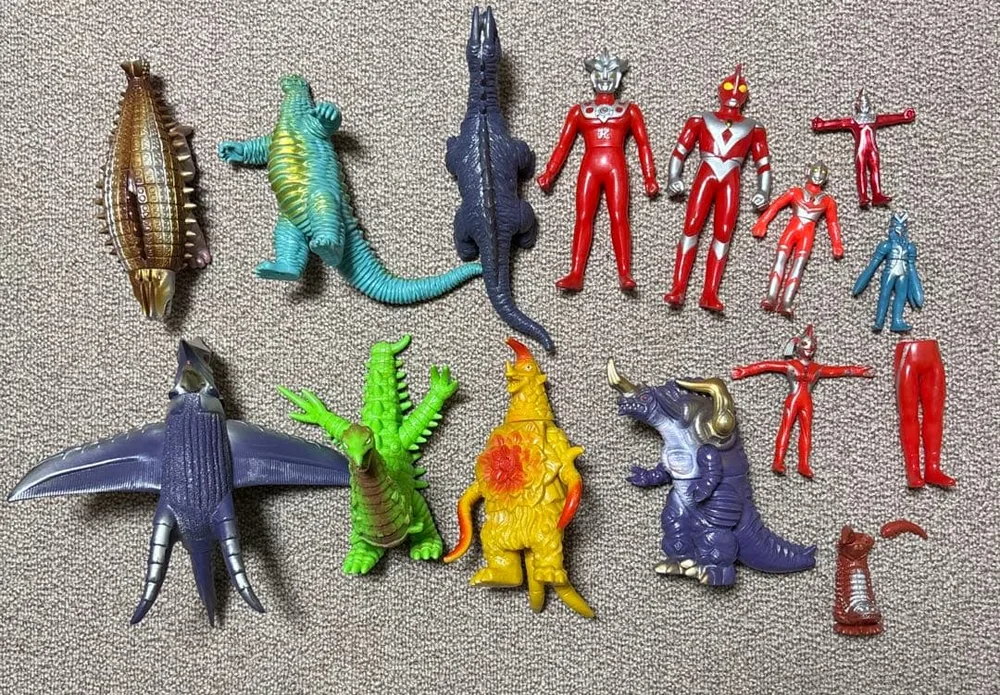 ウルトラマンシリーズ ガメラ ソフビまとめ売り