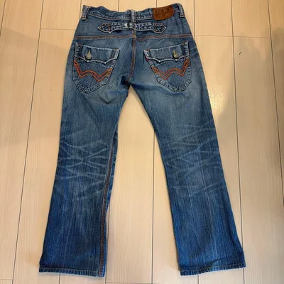 EDWIN エドウィン XV デニム ジーンズ W30 ヴィンテージ加工