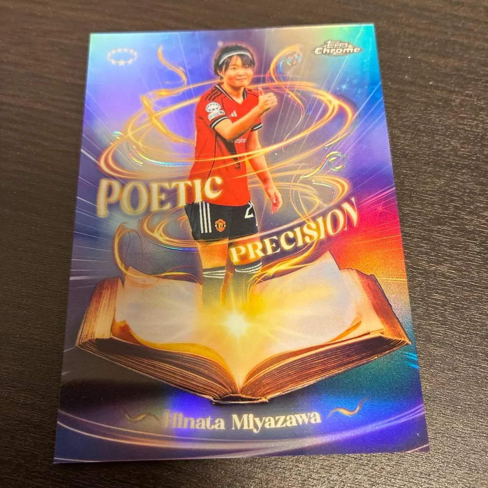 Topps Chrome 宮澤ひなた マンチェスターユナイテッド