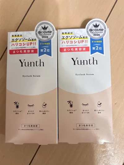 ★新品★Yunth アイラッシュセラムEX 2個セット★まつ毛美容液★