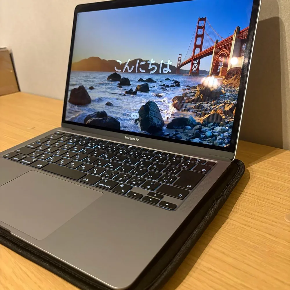【極美品】MacBook Air M1 8GB/500GB/バッテリー100%
