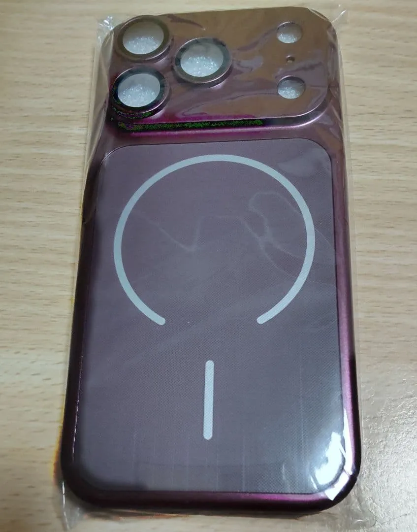 iPhone18Proケース MagSafe対応 バーガンディ
