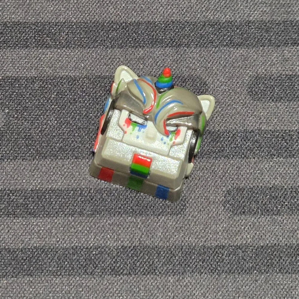 GSK x BroCaps RGBleed Unibot アルチザンキーキャップ
