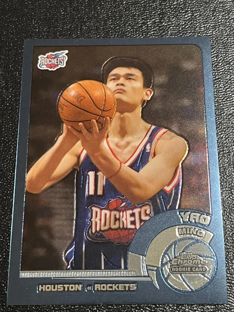Yao Ming Topps Chrome RC Rookie Card