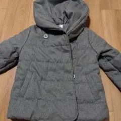 Standard wear キッズ 中綿コート グレー 130cm