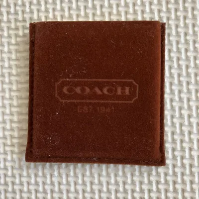 COACH コーチ コンパクトミラー 手鏡 ゴールド