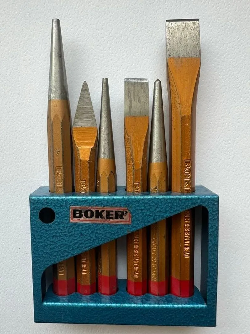 BOKER COLD CHISELインパクトレジスタント チゼル・ポンチセット
