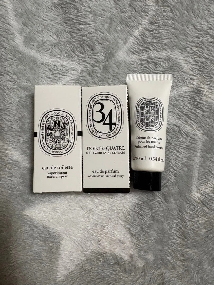 diptyque 香水 ハンドクリーム サンプルセット