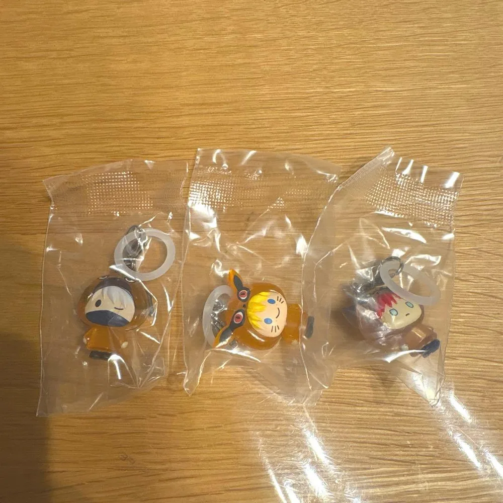 NARUTO ナルト ミニフィギュア キーホルダー 3種セット