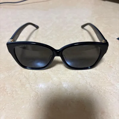 BALENCIAGA サングラス ブラック ゴールド金具
