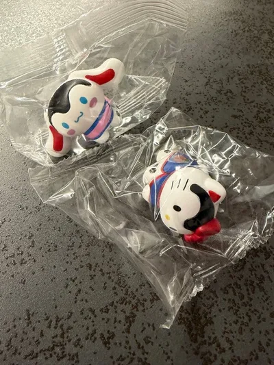 さんりおきゃらくたぁず 和んこフィギュア ハローキティ シナモロール