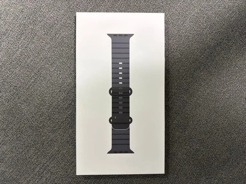 【純正】Apple Watch オーシャンバンド トランスルーセントブラック