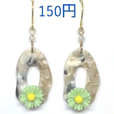 No.130 フックピアス 同梱150円