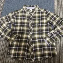 Petit Bateau 長袖シャツ 128cm ネルシャツ 8ans