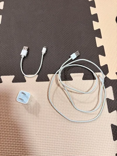 USB充電ケーブル 2本セット ホワイト Apple 電源アダプタ 純正