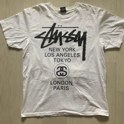 Stussy Tシャツ ホワイト Lサイズ