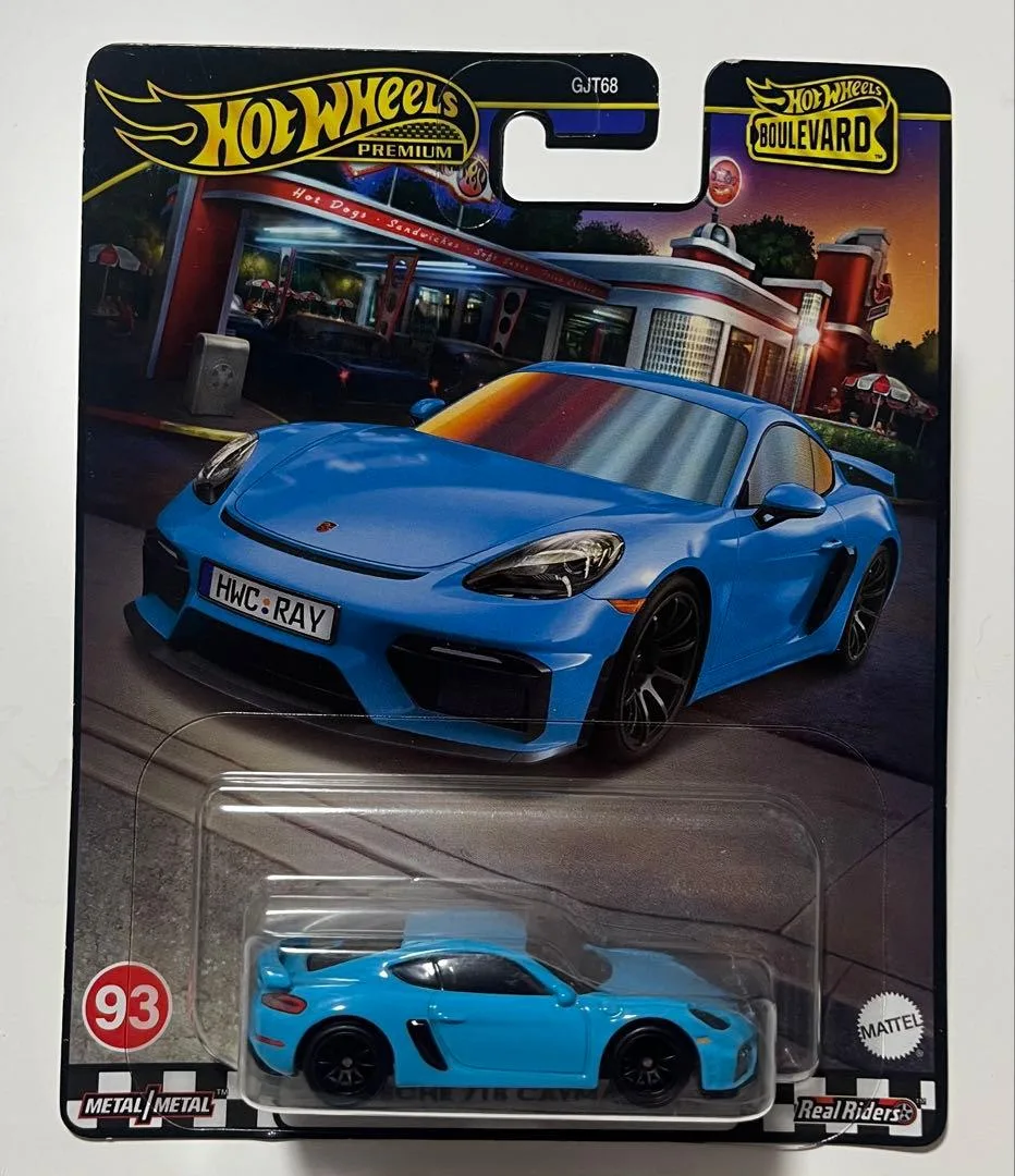 ホットウィール PORSCHE718 CAYMAN GT4