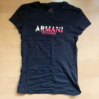ARMANI EXCHANGE Tシャツ ブラック 半袖