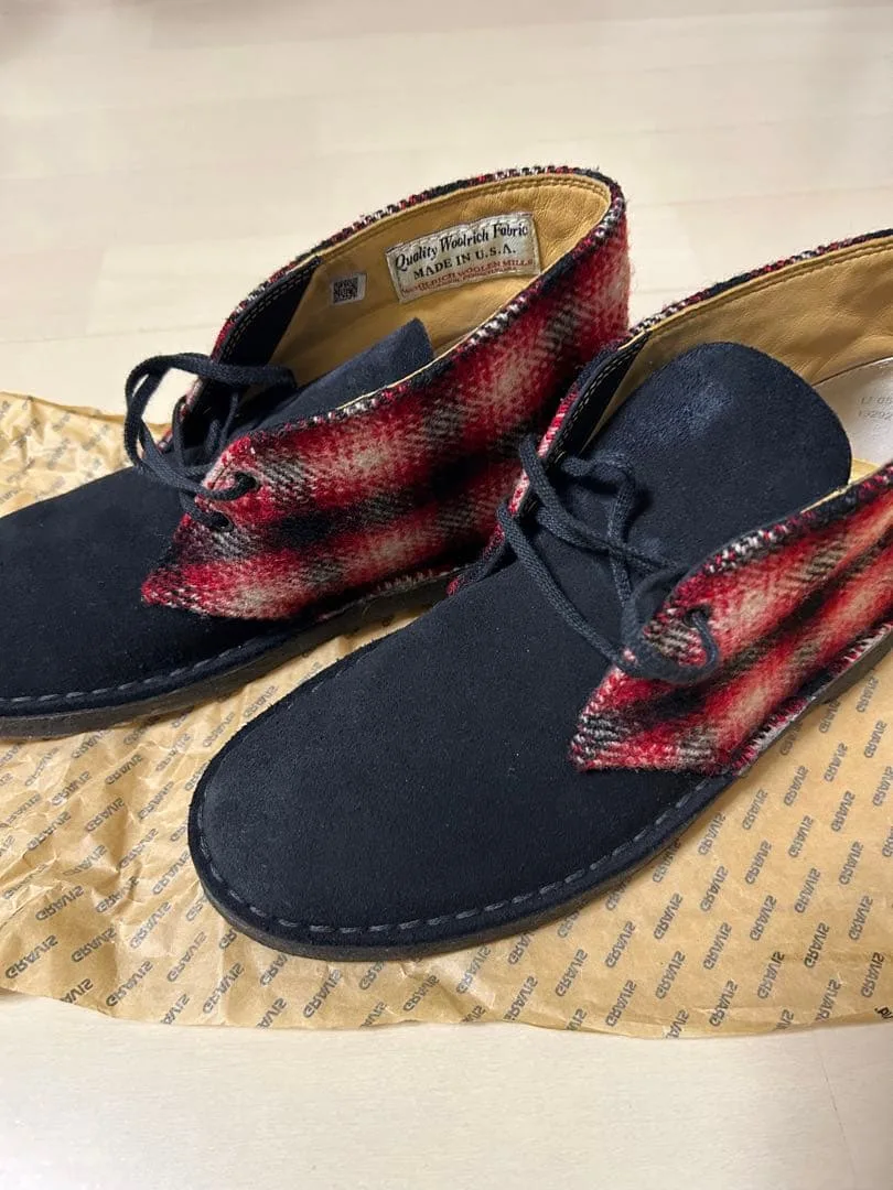 Clarks クラークス ウールリッチ チャッカブーツ