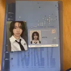 KO1KEYZ小野慶人 トレカ 学生証 バラ可 photo diary 韓国盤