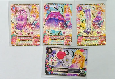 【最終値下げ】アイカツ カード トゥウィンクルエンジェル 4枚セット 星宮いちご