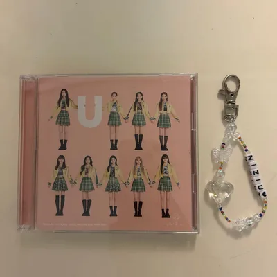 NiziU U アルバム CD ハンドメイドキーホルダー付き