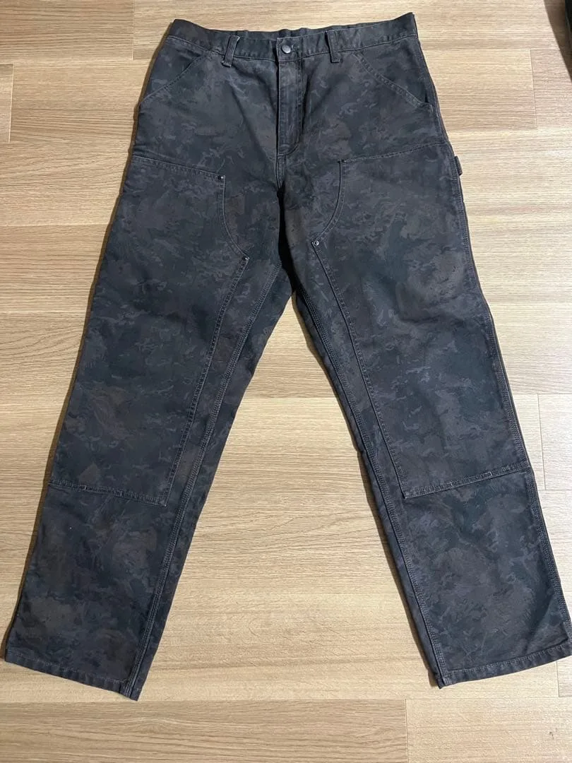 Carhartt ダブルニー ペインターパンツ カモ柄