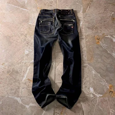 Archive zip gimmick denim swag グランジ Y2K