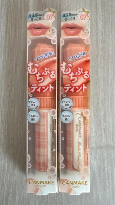 キャンメイク むちぷるティント 07 フルーツオレ 2個まとめて