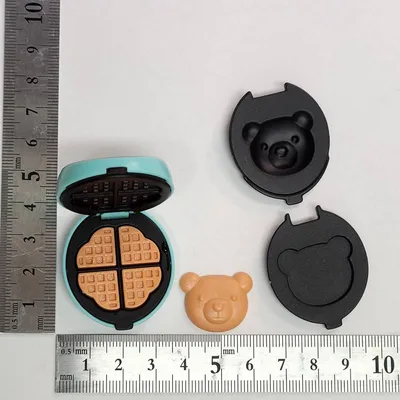ミニチュア ワッフルメーカー クマ ドールハウス 小物