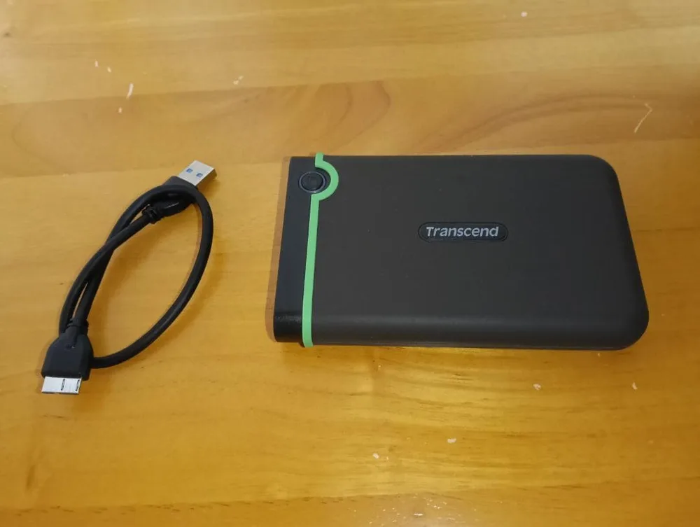 Transcend 外付けHDD ポータブルハードディスク 1T