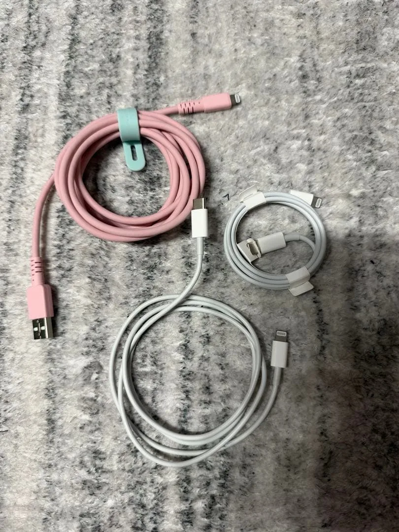 ライトニング 充電器×3