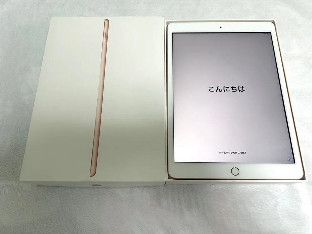 iPad 第7世代 本体 ゴールド 32GB ※電源ボタン故障
