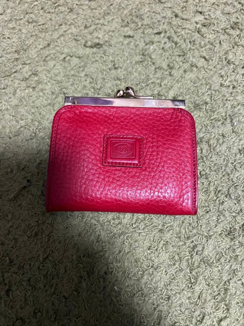 GUCCI がま口 コインケース 小銭入れ レッド