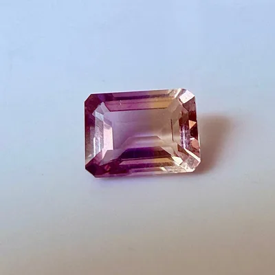 鑑別書付 アメトリン 1.485ct エメラルドカット ルース