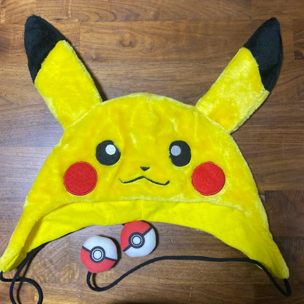 ポケットモンスター ダイヤモンド&パール ピカチュウ被り物 帽子