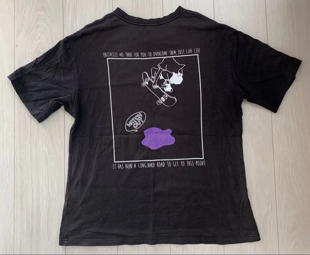 jungle storm 半袖tシャツ ストリート スケートボードプリント