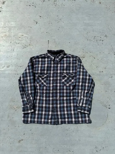 ST.JOHN'S BAY オンブレチェックシャツ XL VINTAGE