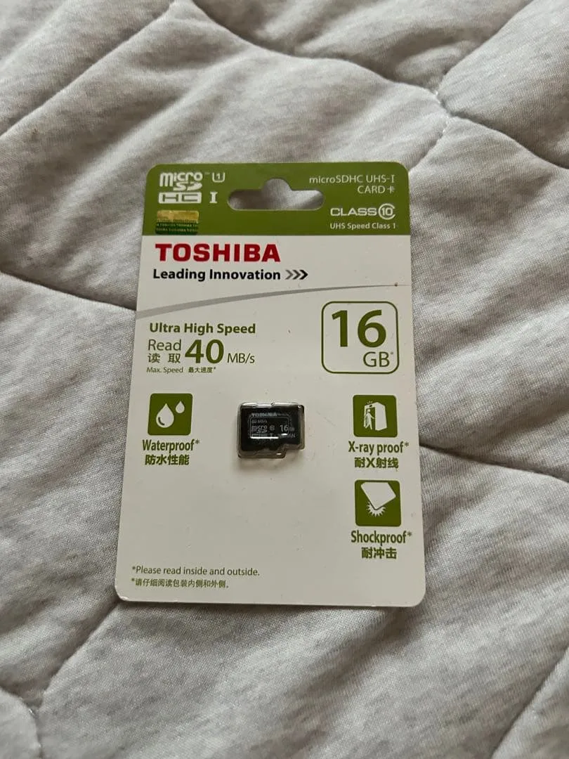 toshiba microSDHC 16GB UHS-I 東芝