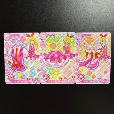ピンクステージコーデ N アイカツアンコール