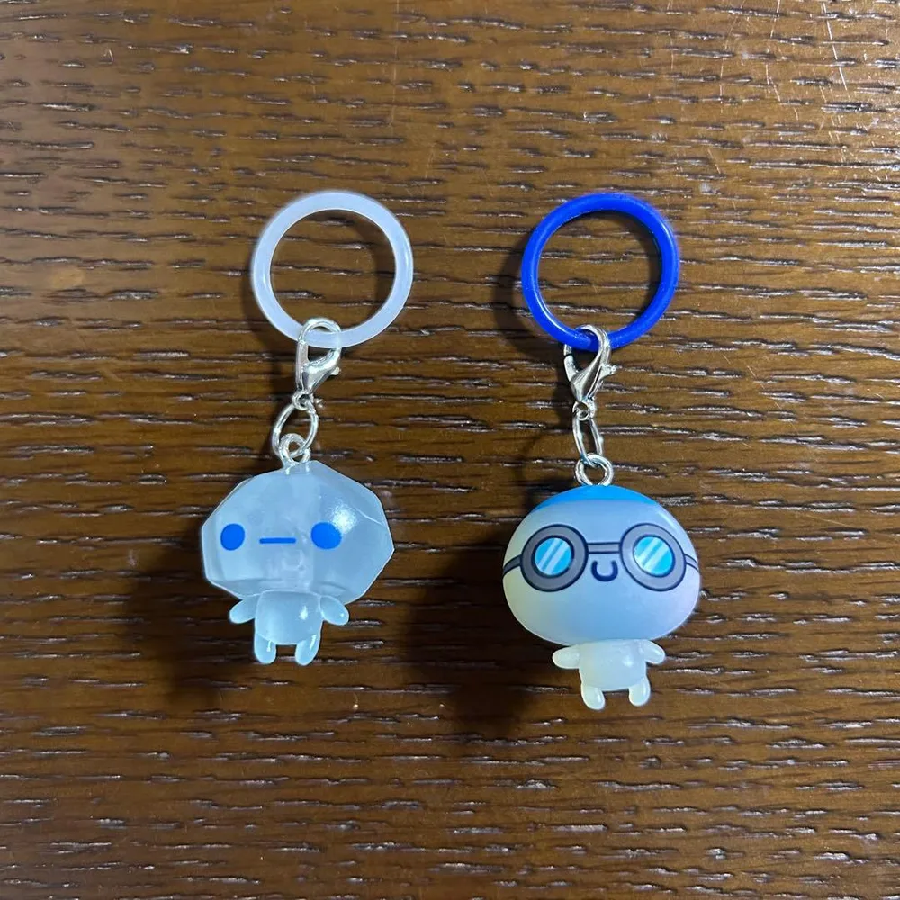 ぷくぷくあわわちゃん めじるしアクセサリー 2個セット ころんとクリアめじるし