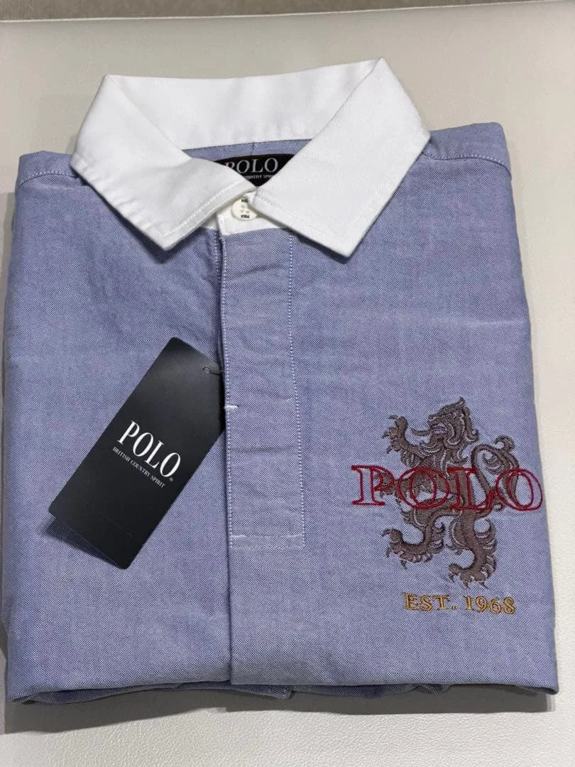 POLO BCSポロロゴ刺繍オックスフォードシャツ ワッペン