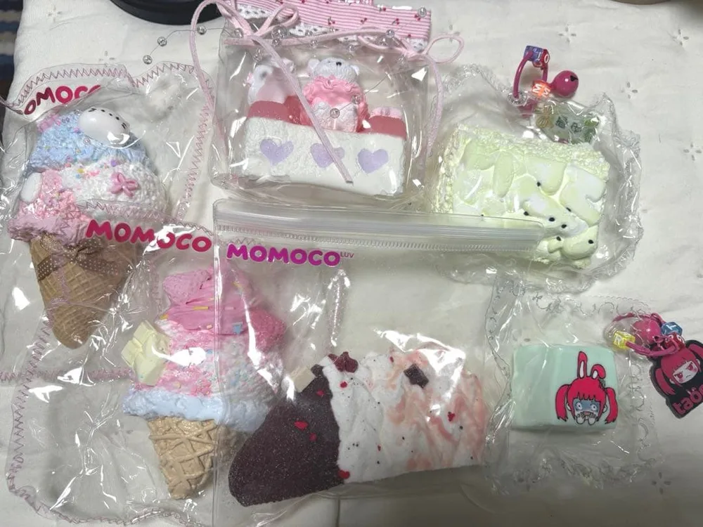momocoluv taonini スクイーズ ソフトクリームなど 計6点