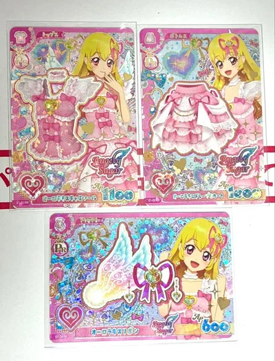 アイカツ オーロラキス Angely Sugar PR 3枚