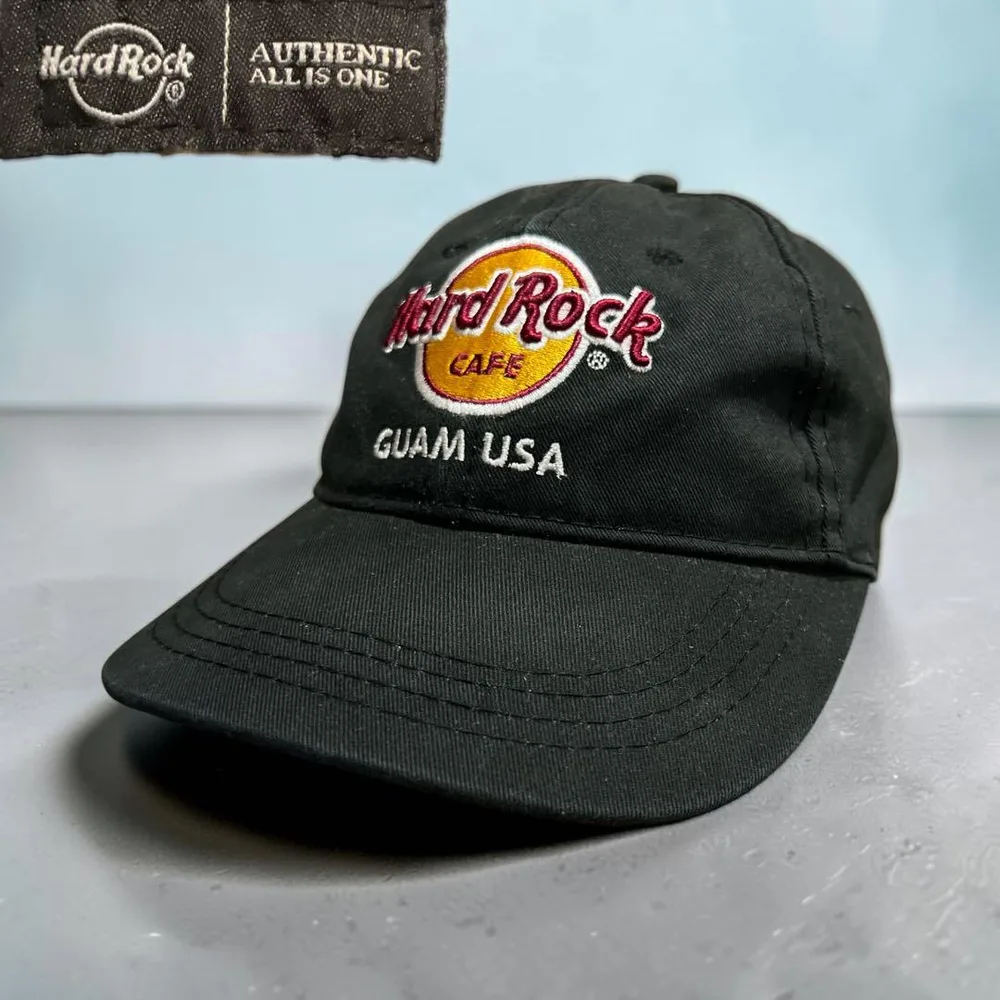 "Hard Rock CAFE ハードロックカフェ" キャップ GUAM USA