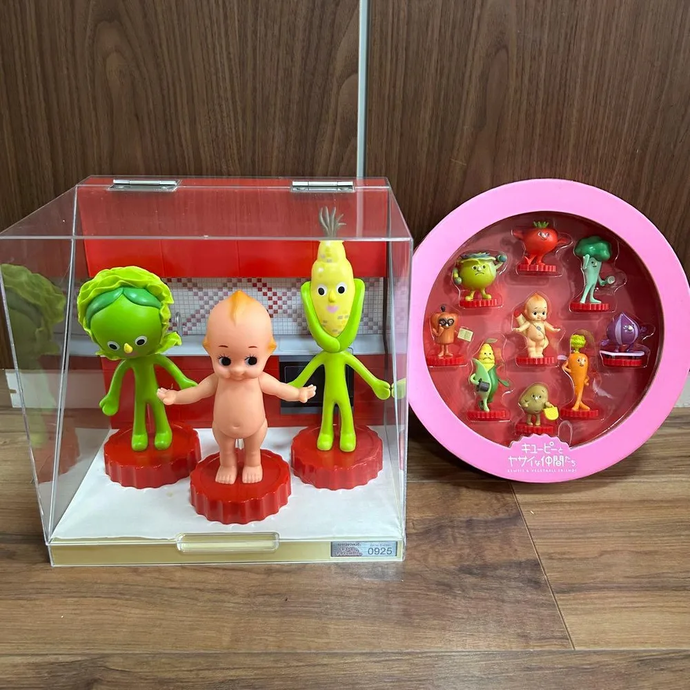 キューピー とヤサイな仲間たち フィギュア2点セット【懸賞品】